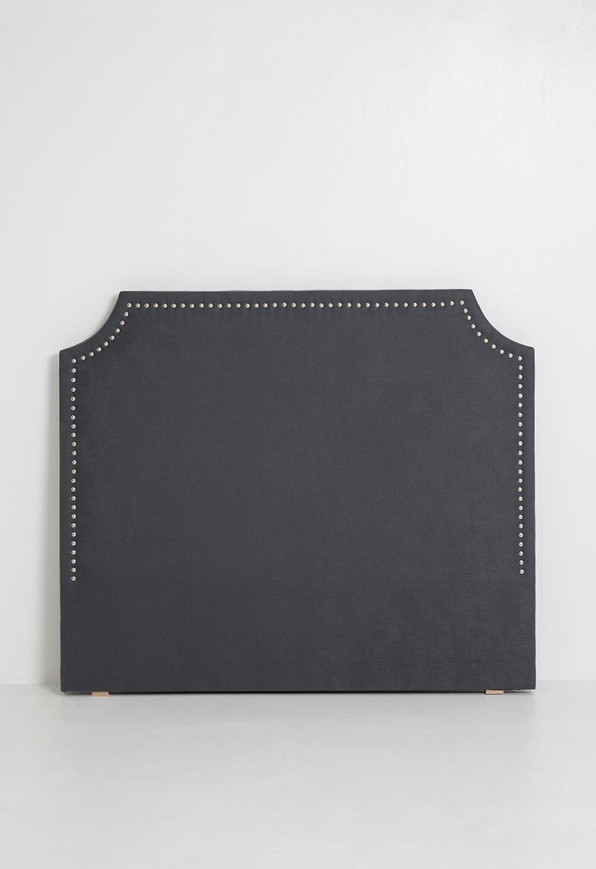 Fine Living - Oscar studded headboard - steel 