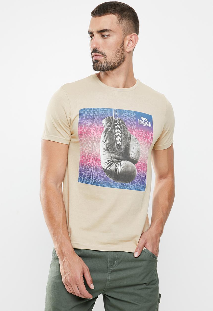 Lonsdale - The glove crew neck tee - brown