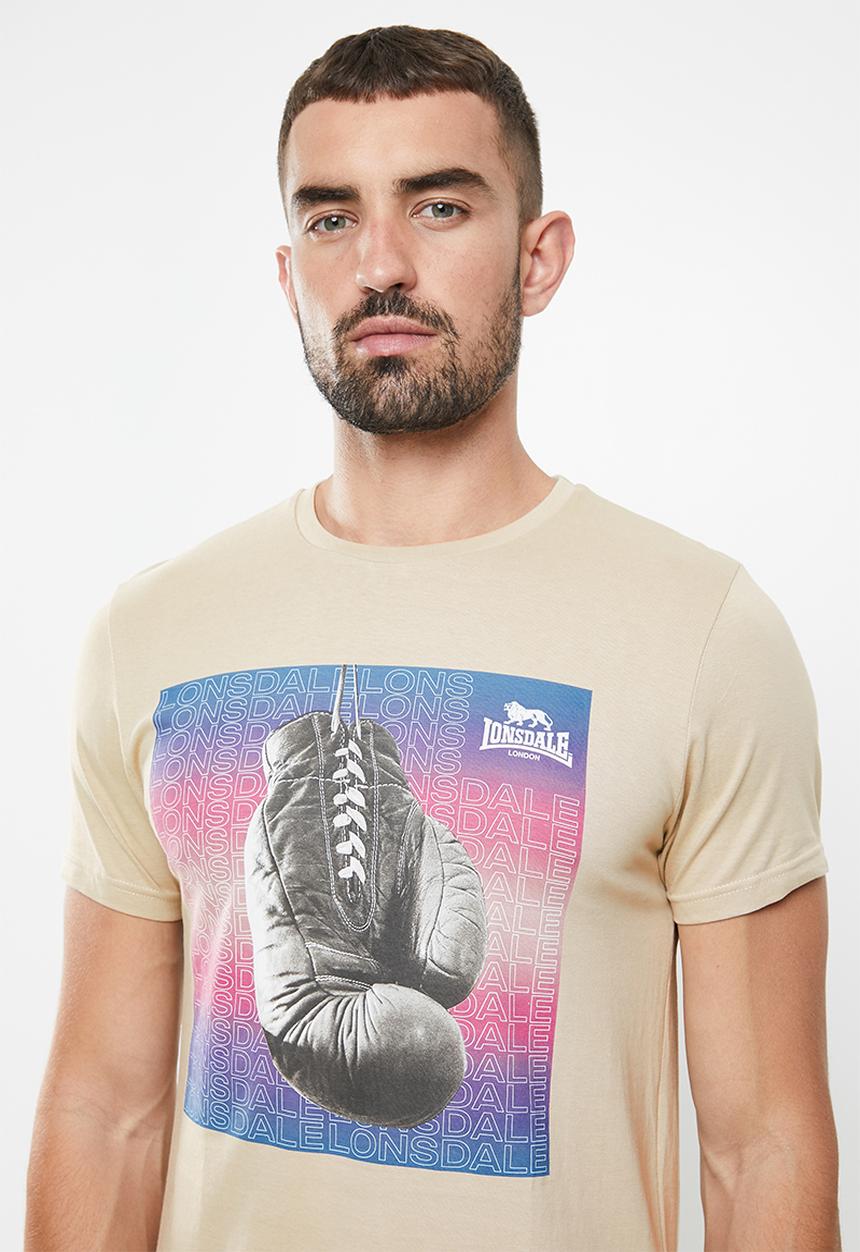 Lonsdale - The glove crew neck tee - brown