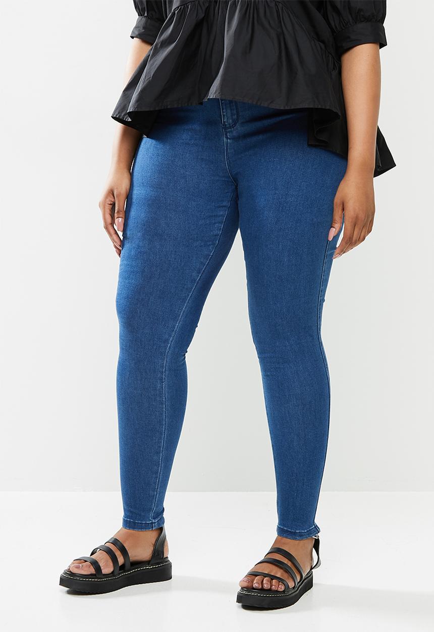 Missguided - Anarchy mid rise skinny jeans - blue