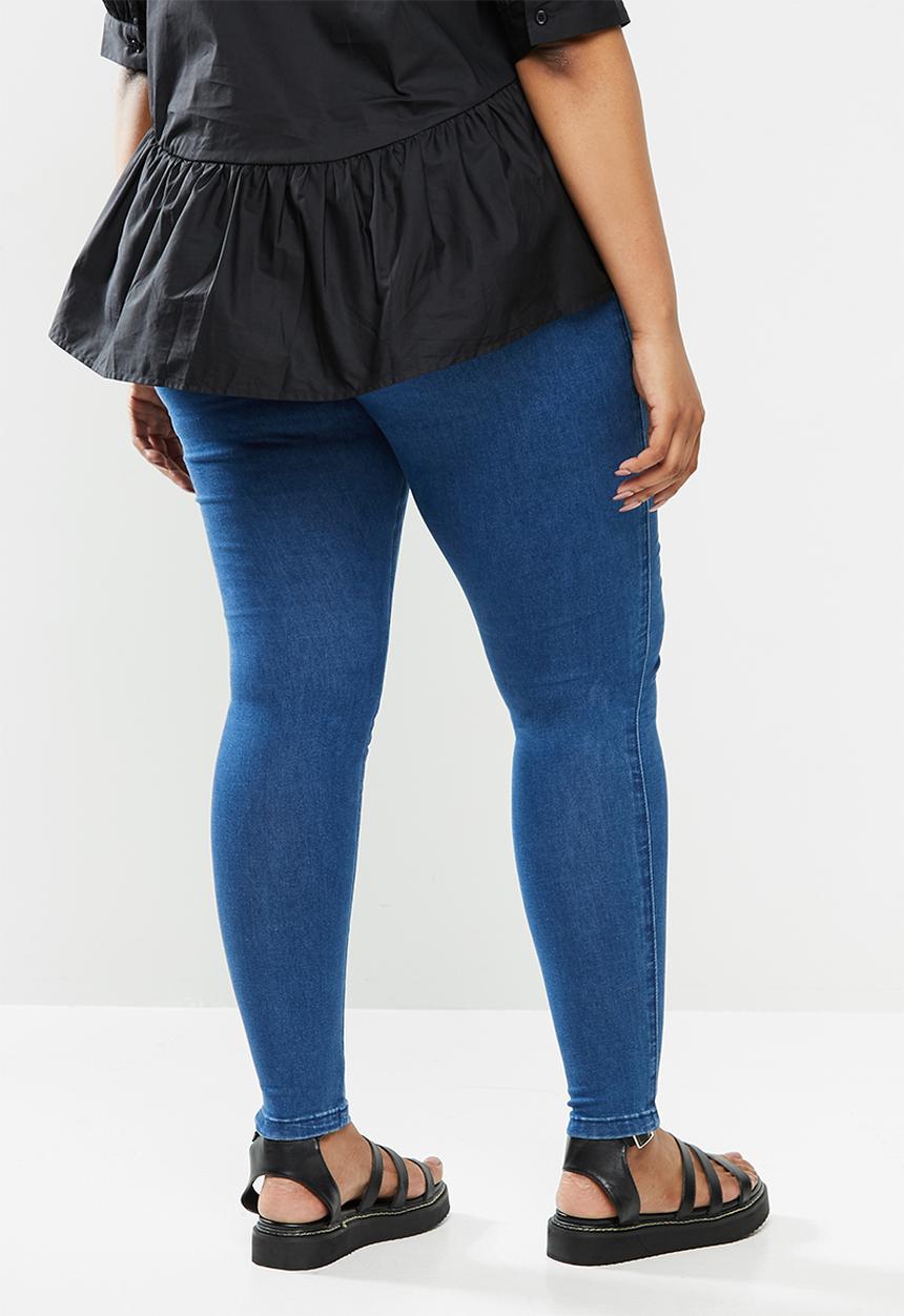 Missguided - Anarchy mid rise skinny jeans - blue