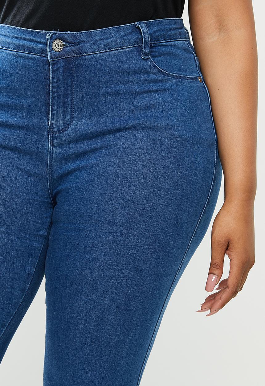 Missguided - Anarchy mid rise skinny jeans - blue
