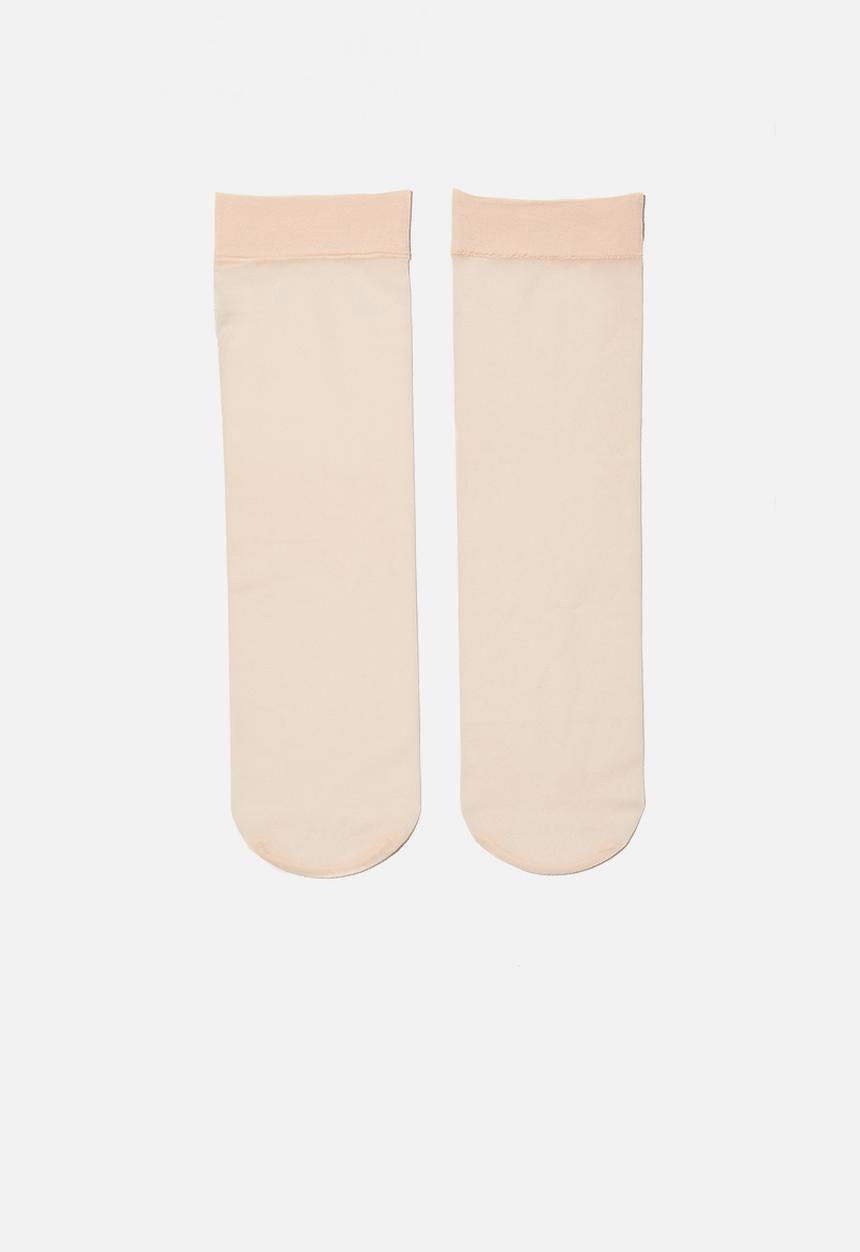 Cotton On - Sheer sock - plain sweetheart pink