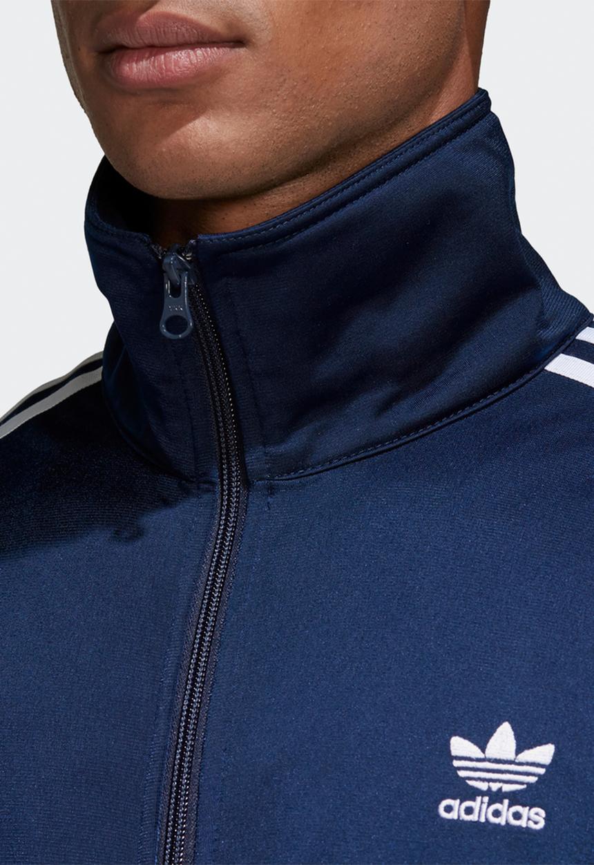 adidas Originals - Firebird tracktop - navy & white