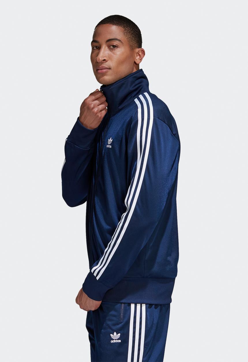 adidas Originals - Firebird tracktop - navy & white