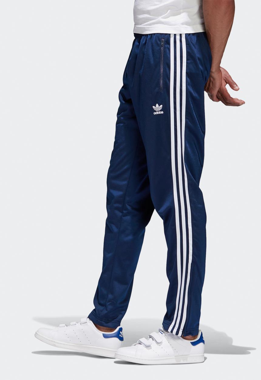 adidas Originals - Firebird trackpants - navy & white