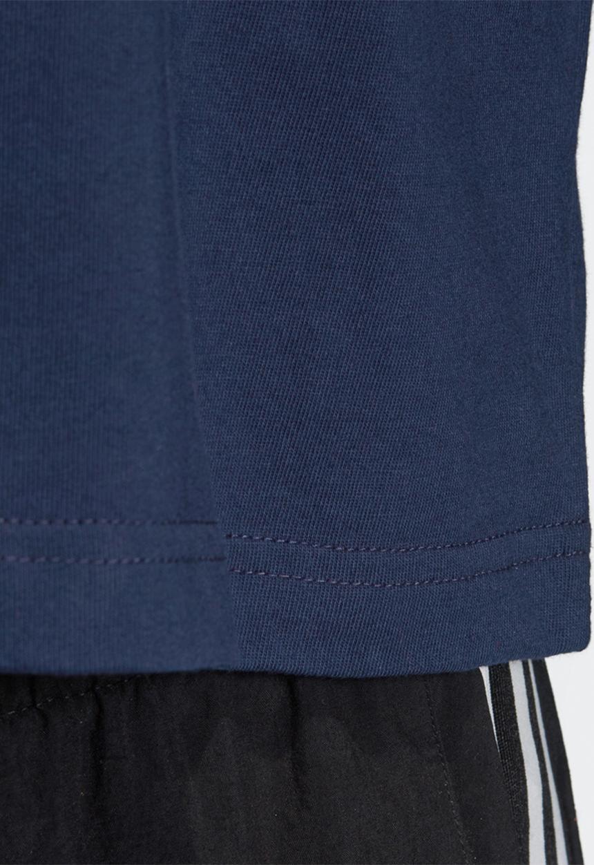 adidas Originals - Large logo tee - collegiate navy & power berry