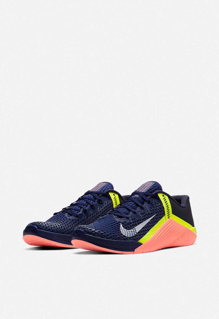 Nike - Nike metcon 6 -deep royal blue/mtlc platinum