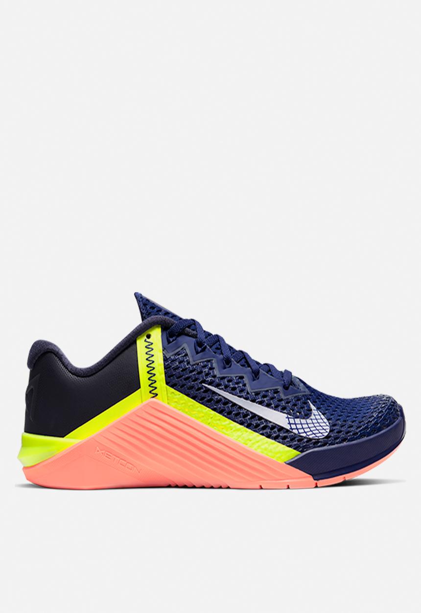 Nike - Nike metcon 6 -deep royal blue/mtlc platinum