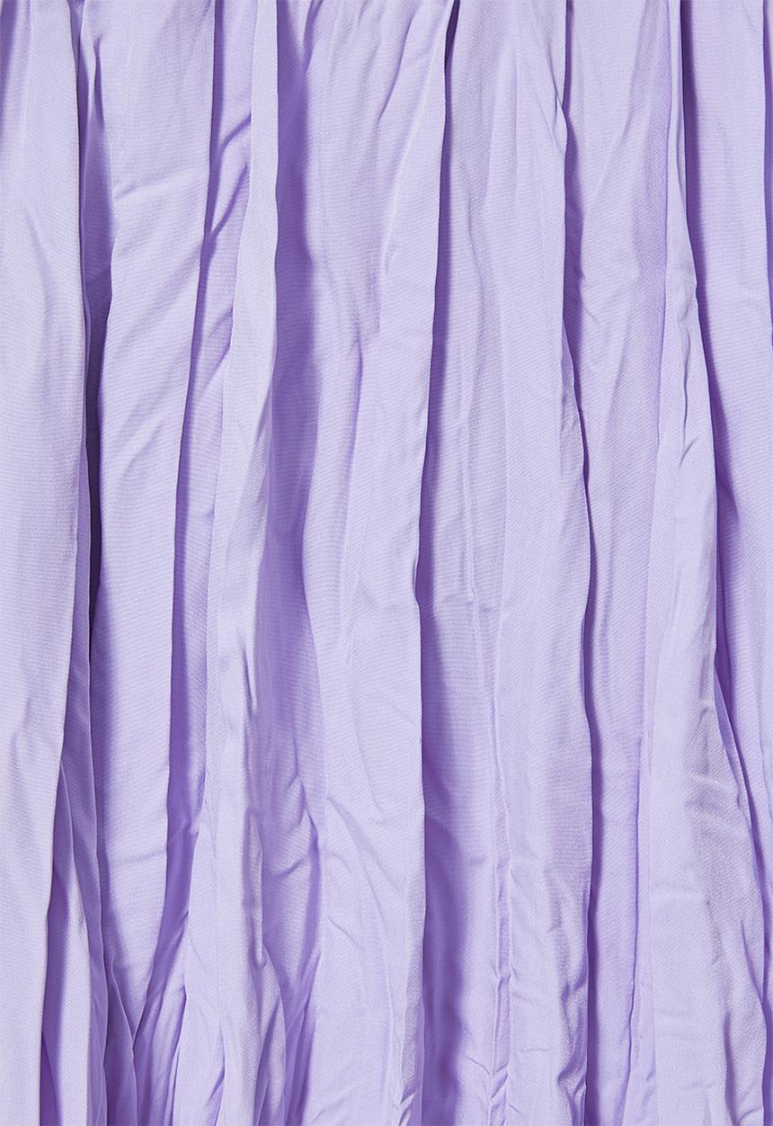 Superbalist - Crushed midi skirt - lilac