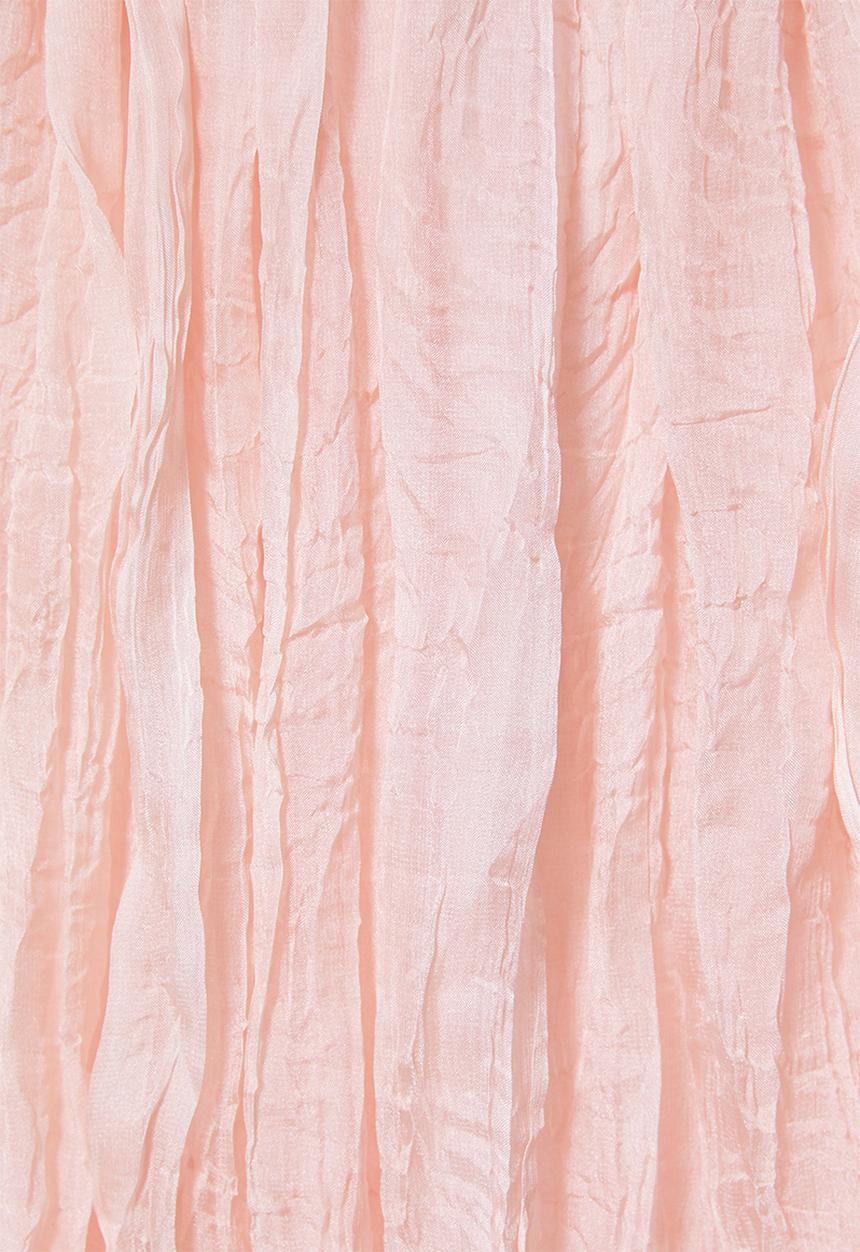 Superbalist - Crushed maxi skirt - blush pink