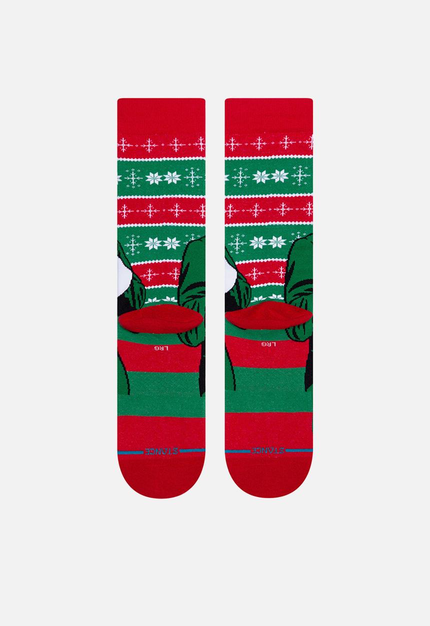 Stance Socks - Cold outside socks - red