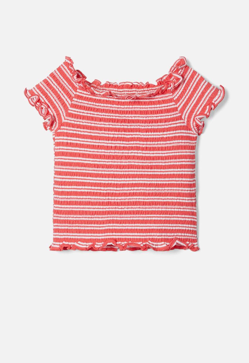 Name It - Jolisa crop top - calypso coral