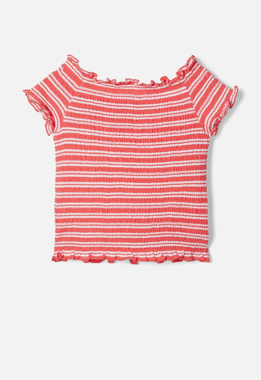 Name It - Jolisa crop top - calypso coral