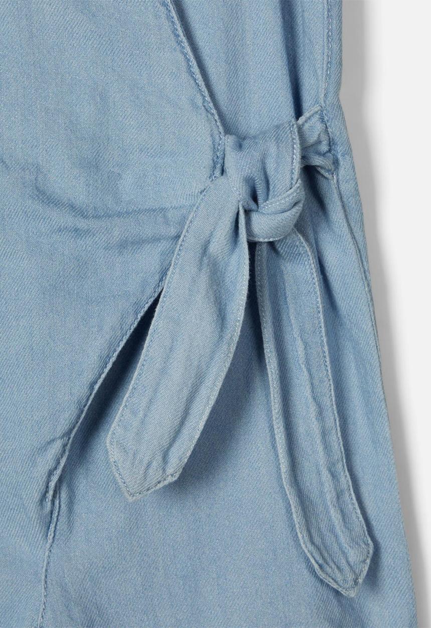 Name It - Agness sleeveless denim playsuit - blue
