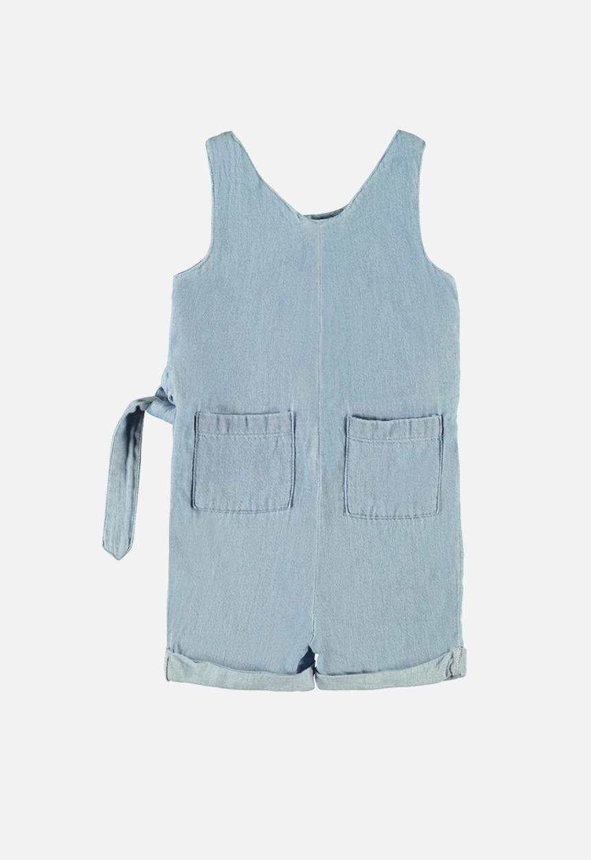 Name It - Agness sleeveless denim playsuit - blue