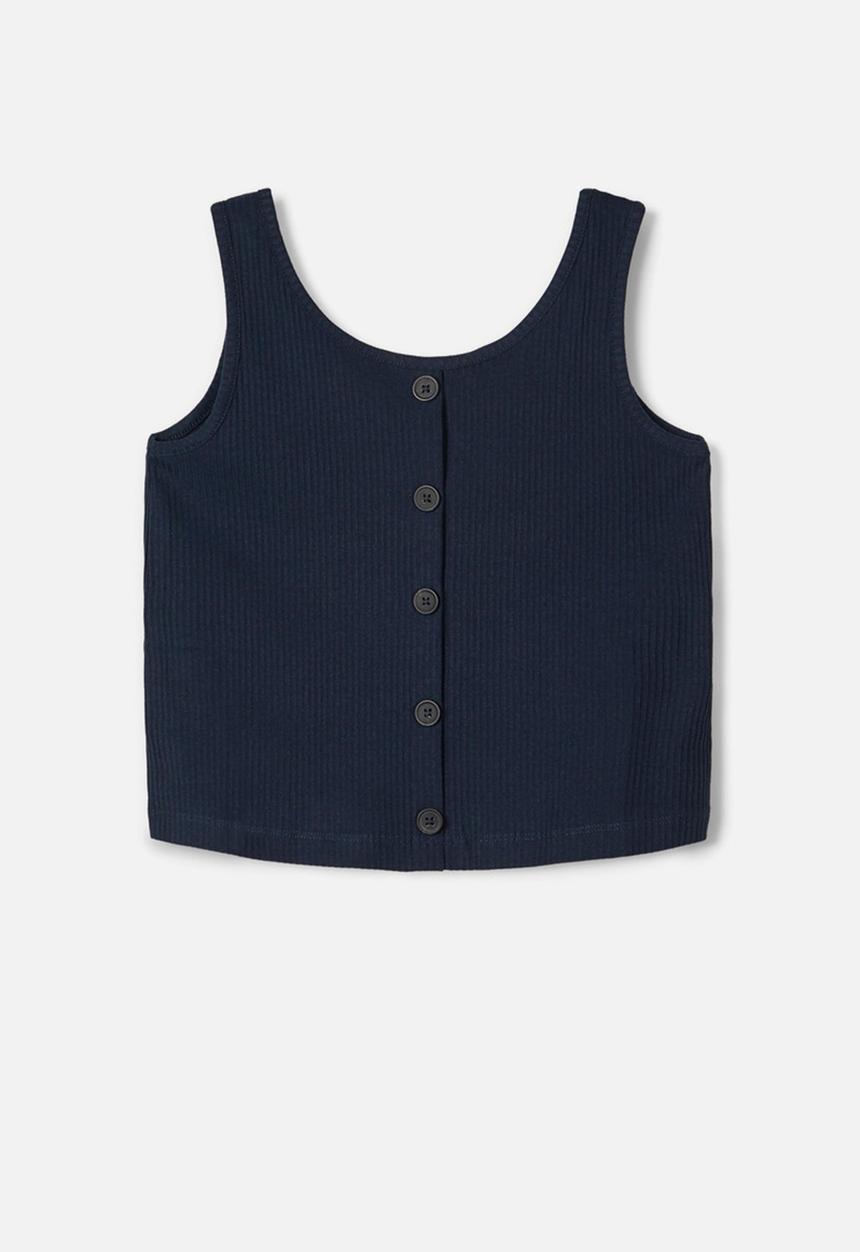 Name It - Vaja short tank top - navy