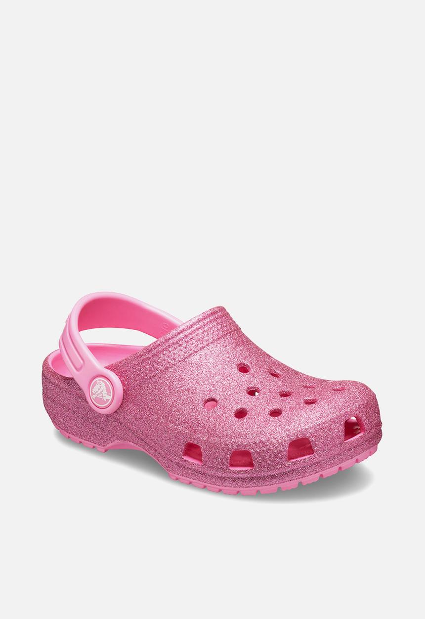 Crocs - Classic glitter clog - pink lemonade