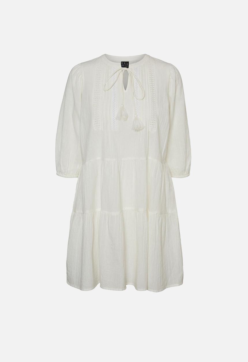 Vero Moda - Must have boho 3/4 tunic - snow white