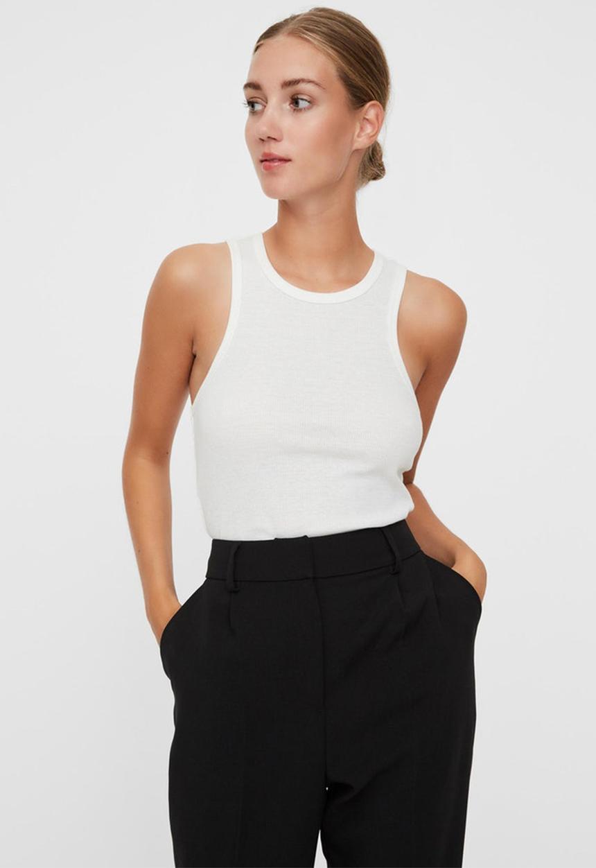 Vero Moda - Kaya sleeveless top - birch