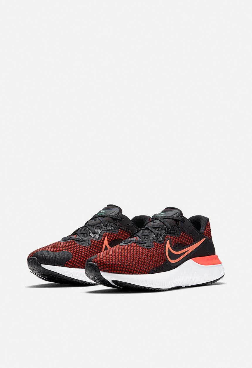Nike - Nike renew run 2 - black/hyper crimson-chile red-green glow