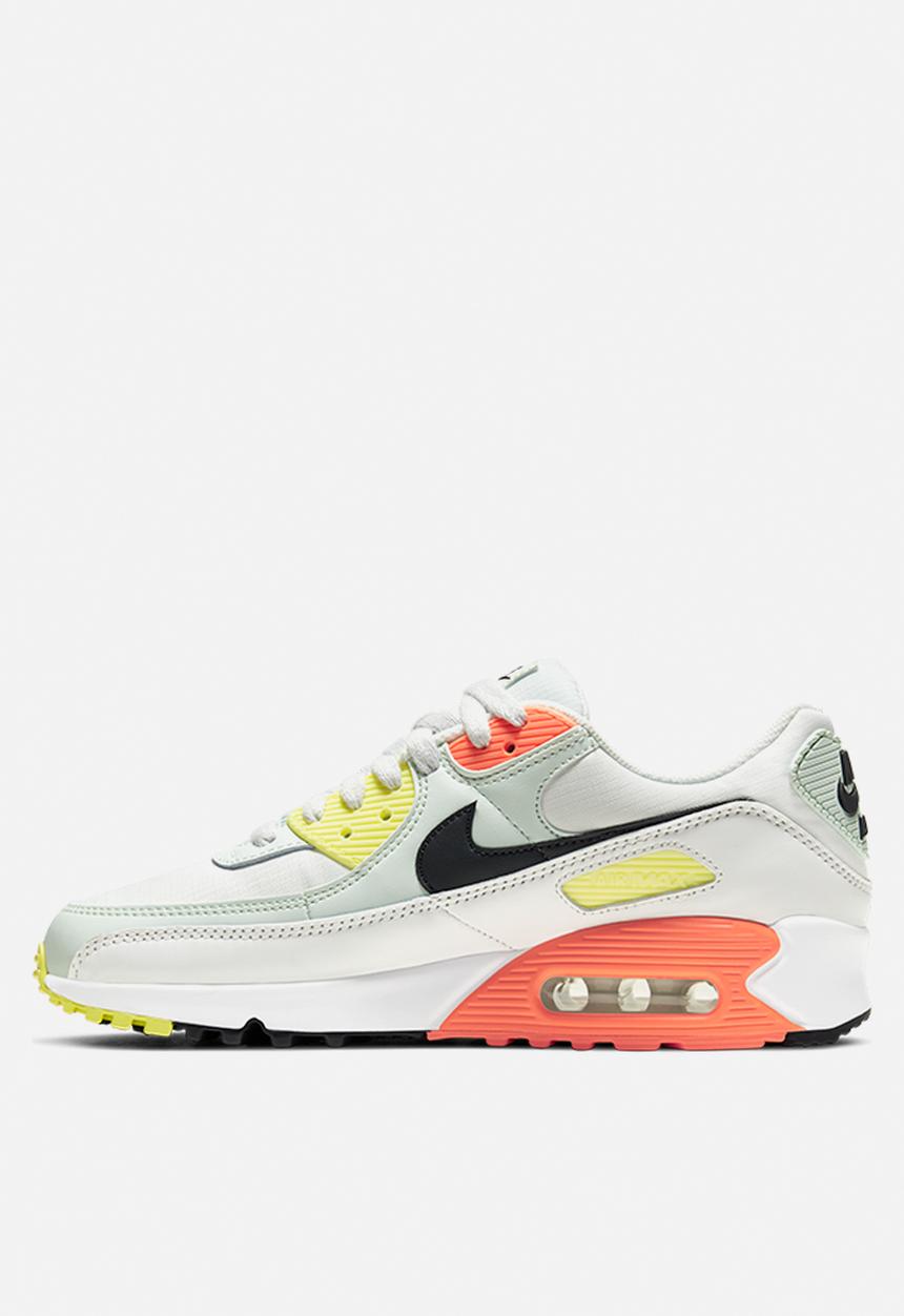 Nike - Nike air max 90 - summit white/dk smoke grey-barely green