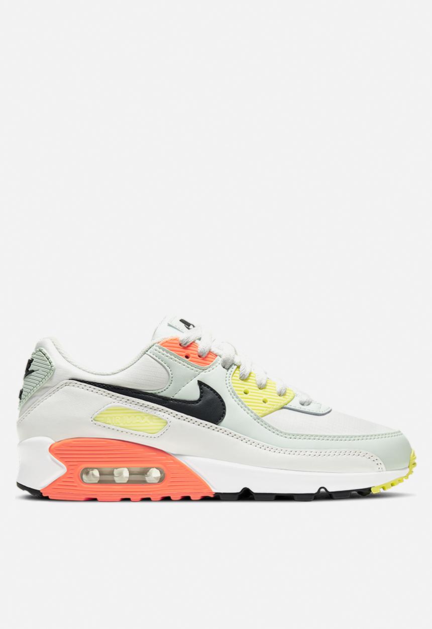 Nike - Nike air max 90 - summit white/dk smoke grey-barely green