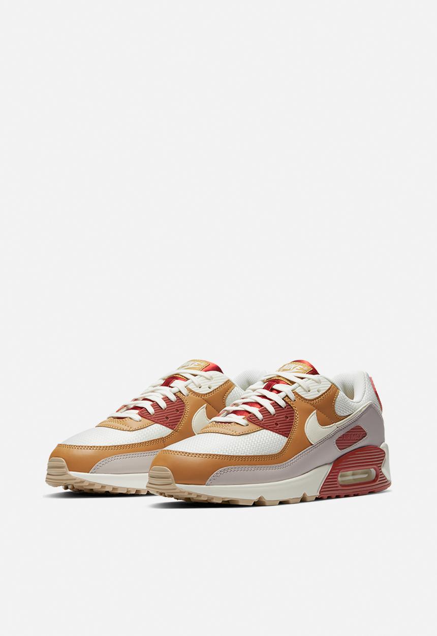 Nike - Air Max 90 - rugged orange / sail-wheat-gum light brown