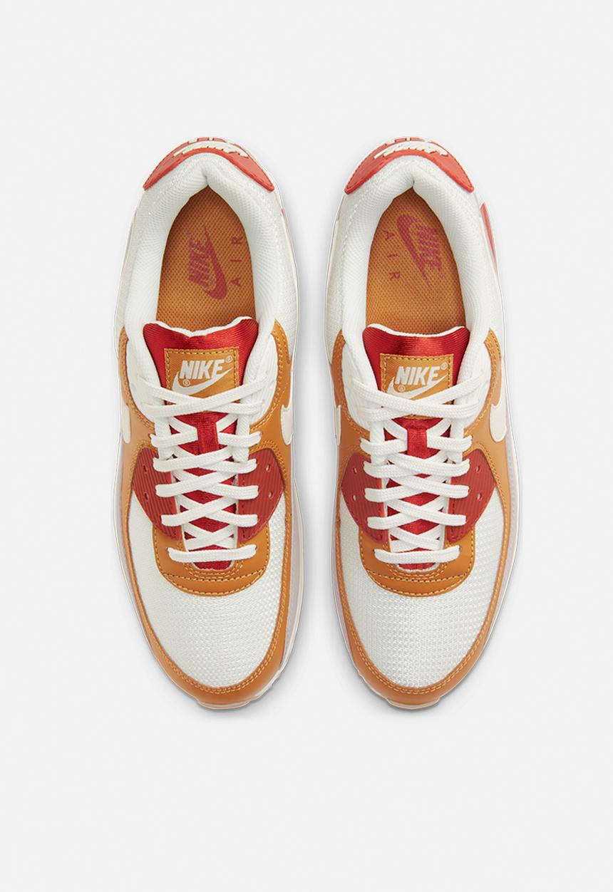 Nike - Air Max 90 - rugged orange / sail-wheat-gum light brown