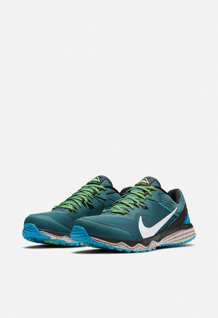 Nike - Nike juniper trail - dark teal green/light silver-black