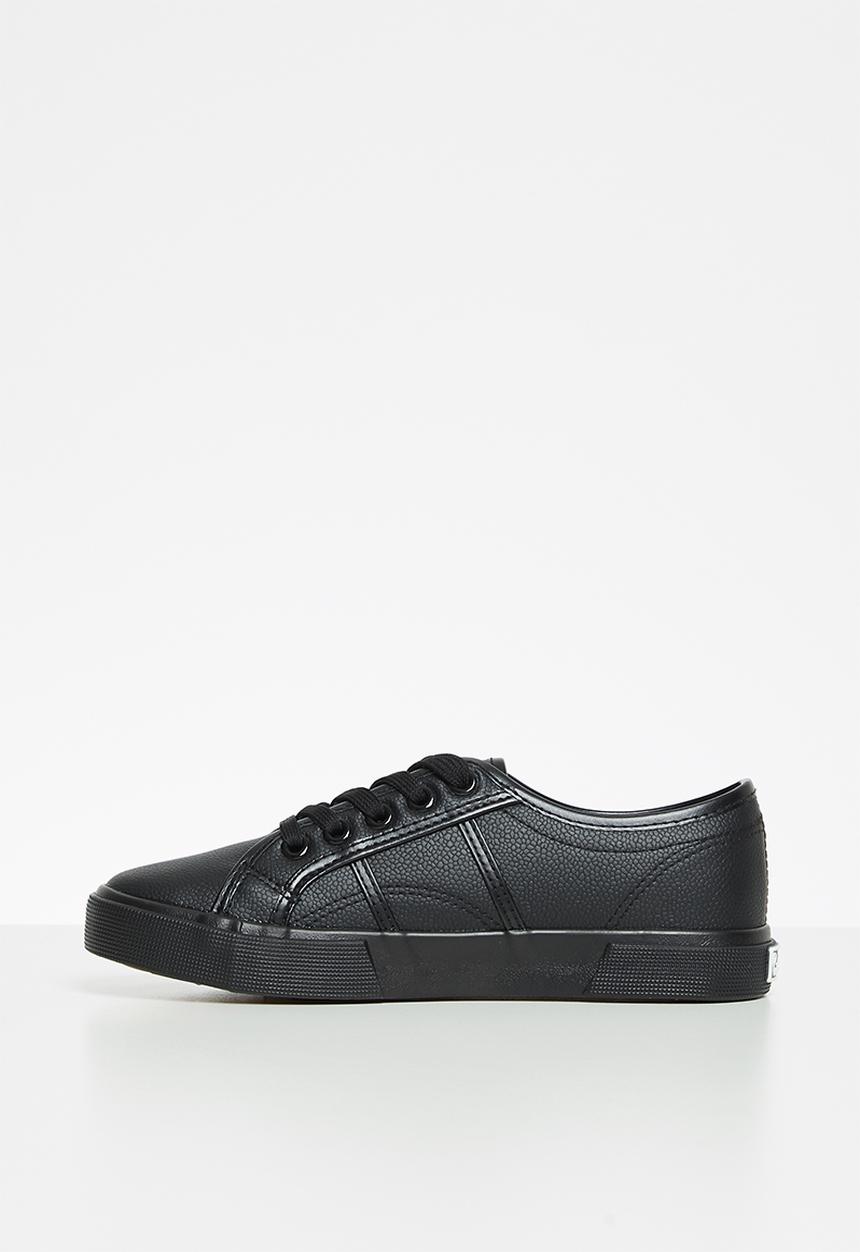Pierre Cardin - Pu sneaker - black