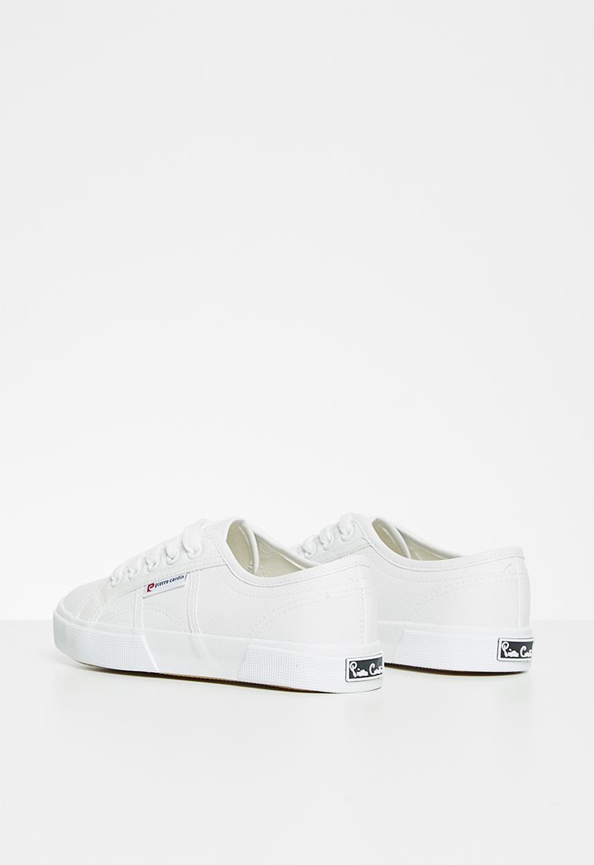 Pierre Cardin - Pu sneaker - white