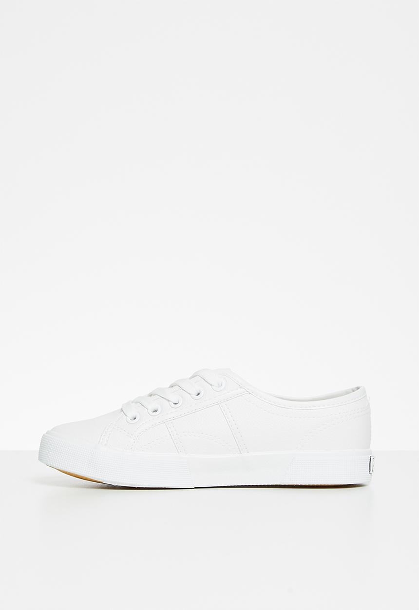 Pierre Cardin - Pu sneaker - white