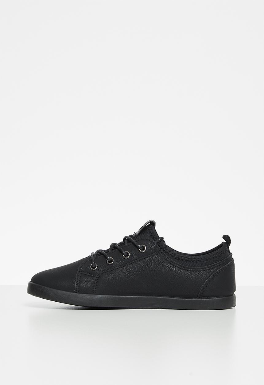 Pierre Cardin - Classic pu sneaker - black
