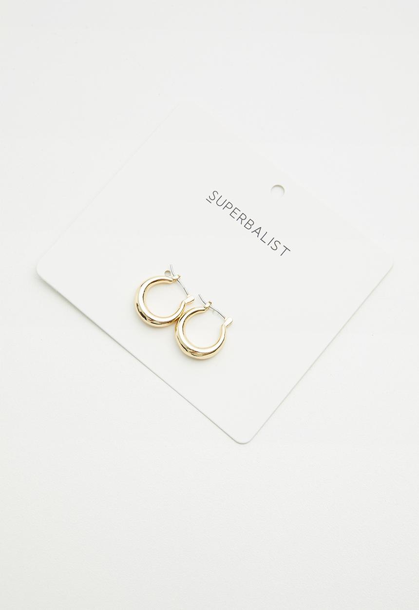 Superbalist - Lidya hoop earrings - gold