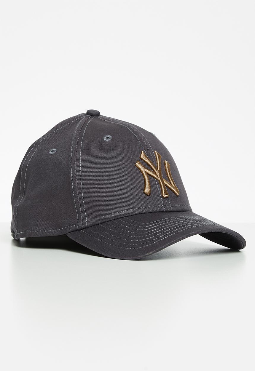 New Era - 9forty New York Yankees - grey & dark gold