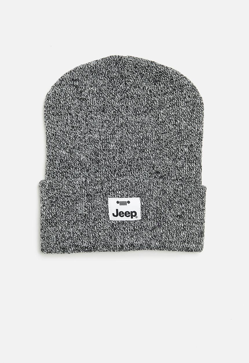 JEEP - Knitted beanie - charcoal melange