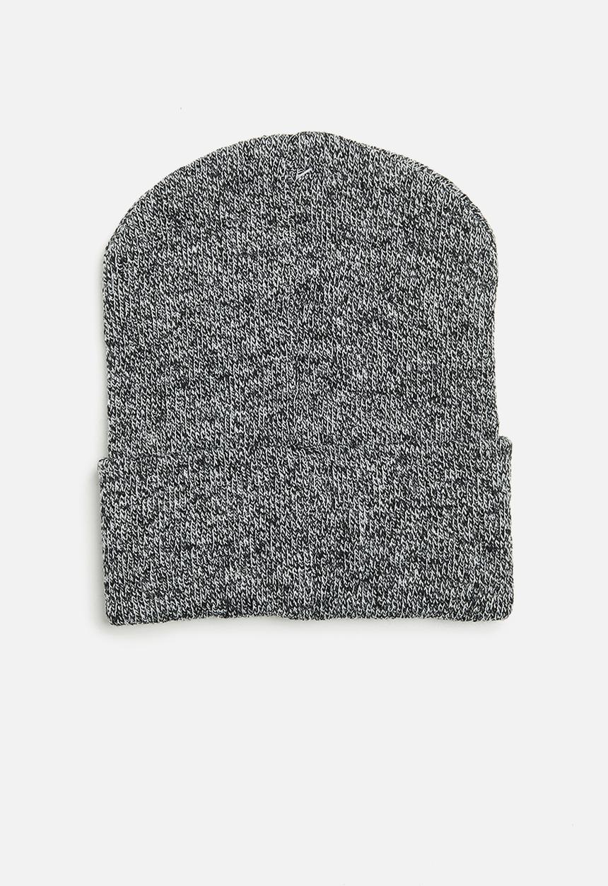 JEEP - Knitted beanie - charcoal melange