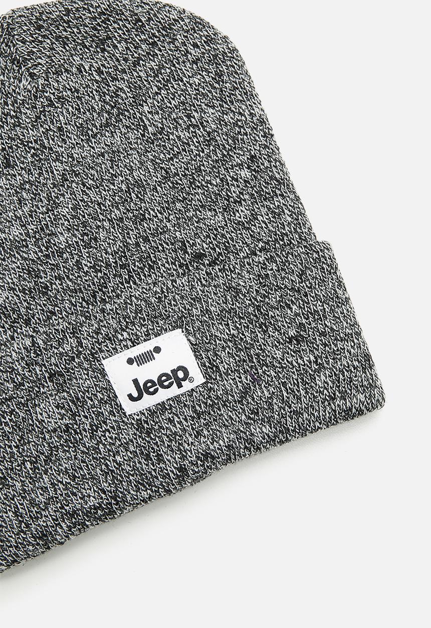 JEEP - Knitted beanie - charcoal melange