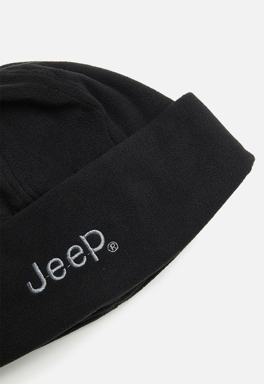 JEEP - Polar fleece beanie - black