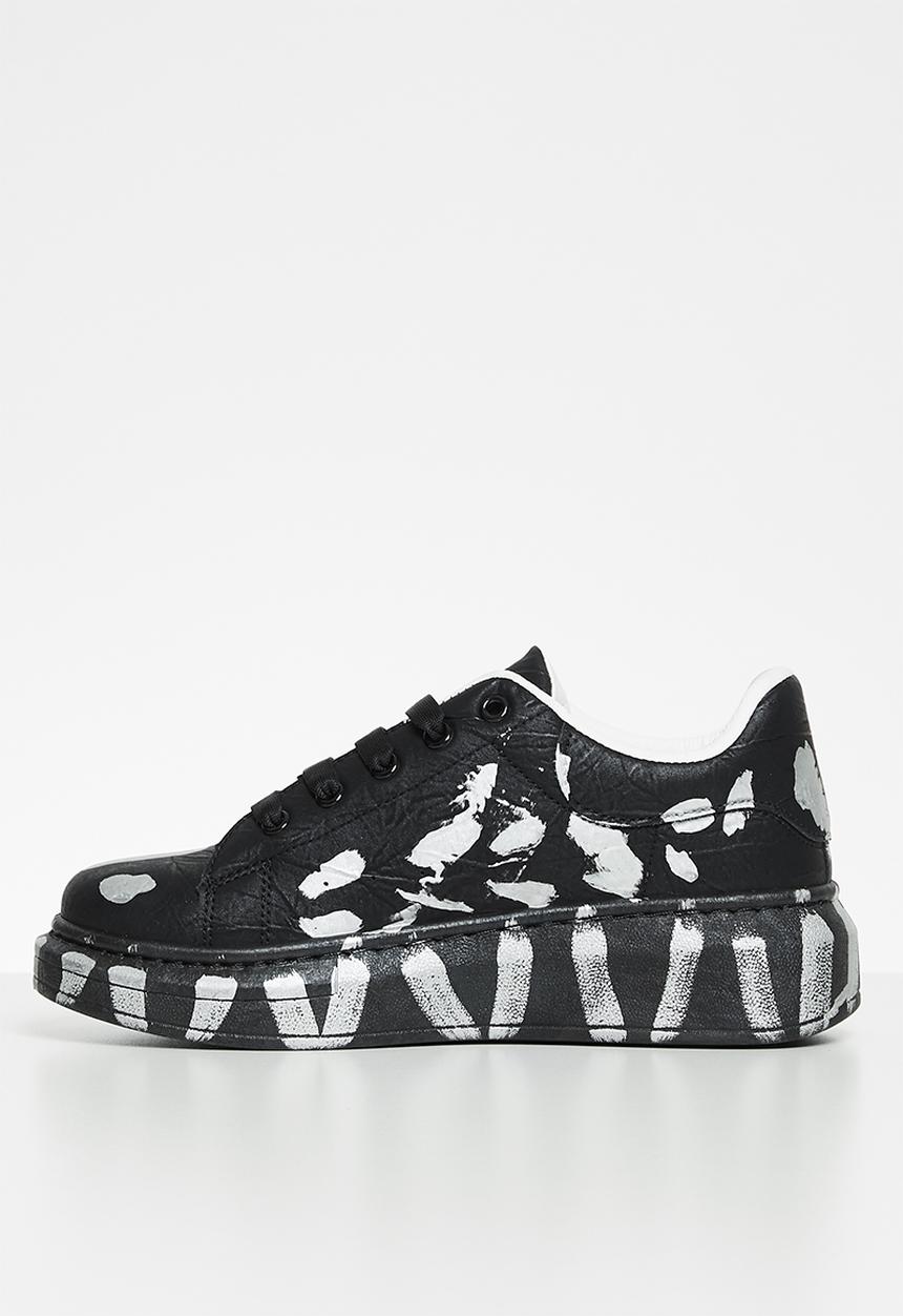 UrbanArt - Hype 2 sneaker - black & silver