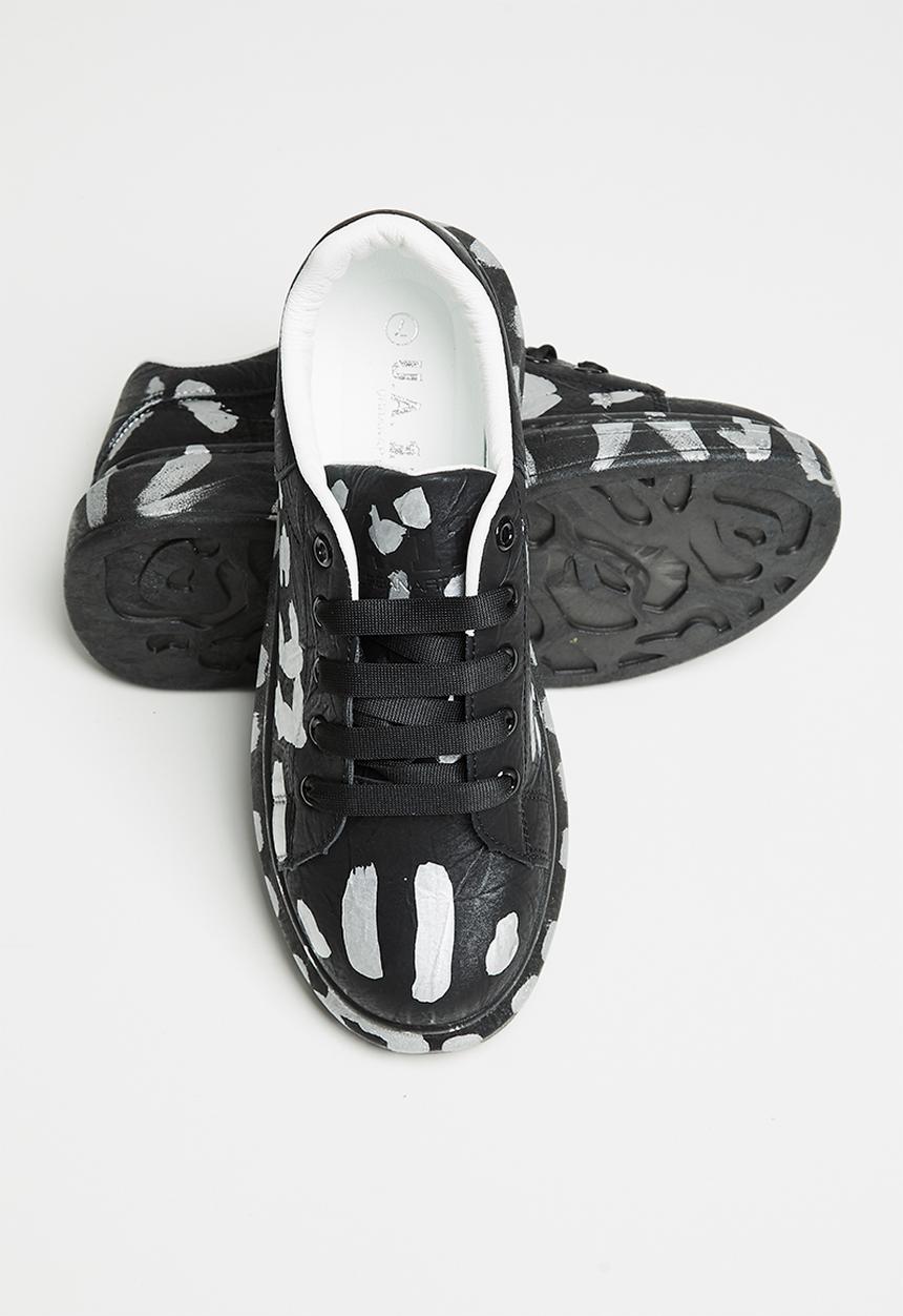 UrbanArt - Hype 2 sneaker - black & silver