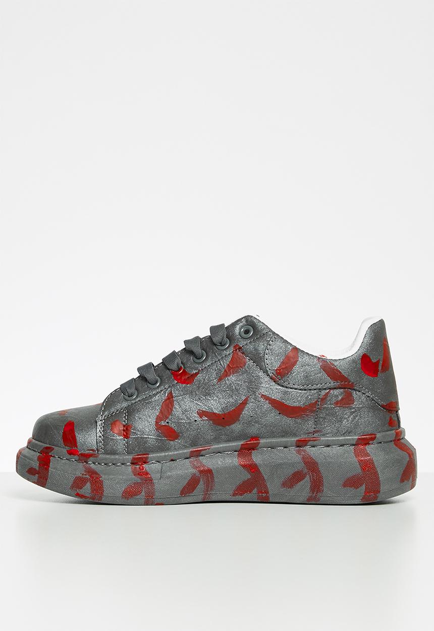 UrbanArt - Hype 2 sneaker - grey & red