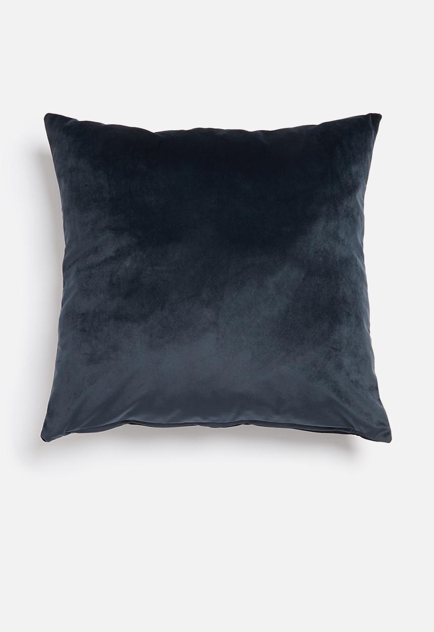 Hertex Haus - Outdoor velvet cushion cover - navy