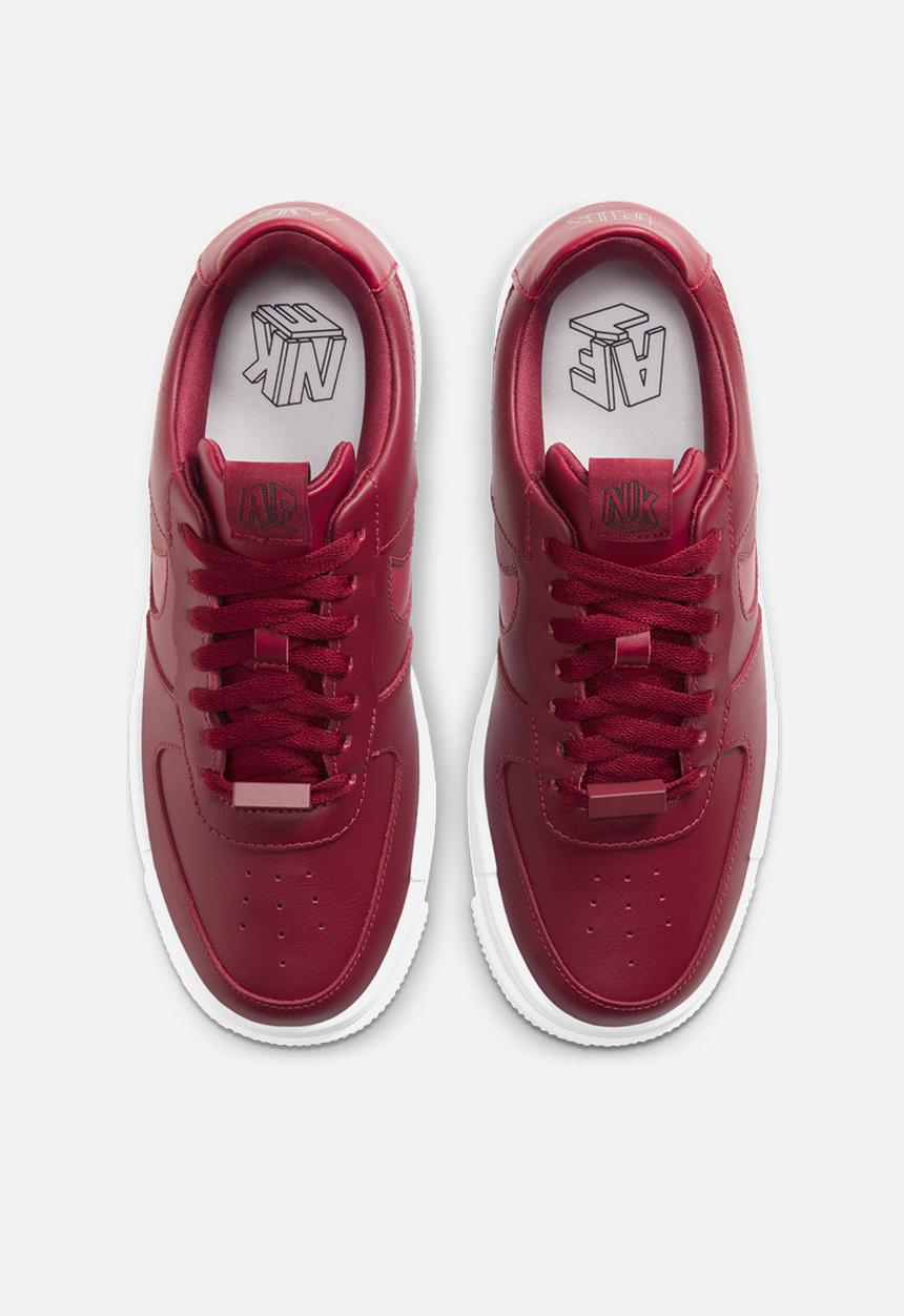 Nike - Air Force 1 pixel - team red/white