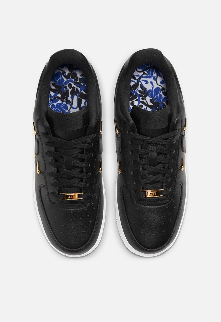 Nike - Nike air force 1 '07 lx  - black/black-metallic gold - hyper royal