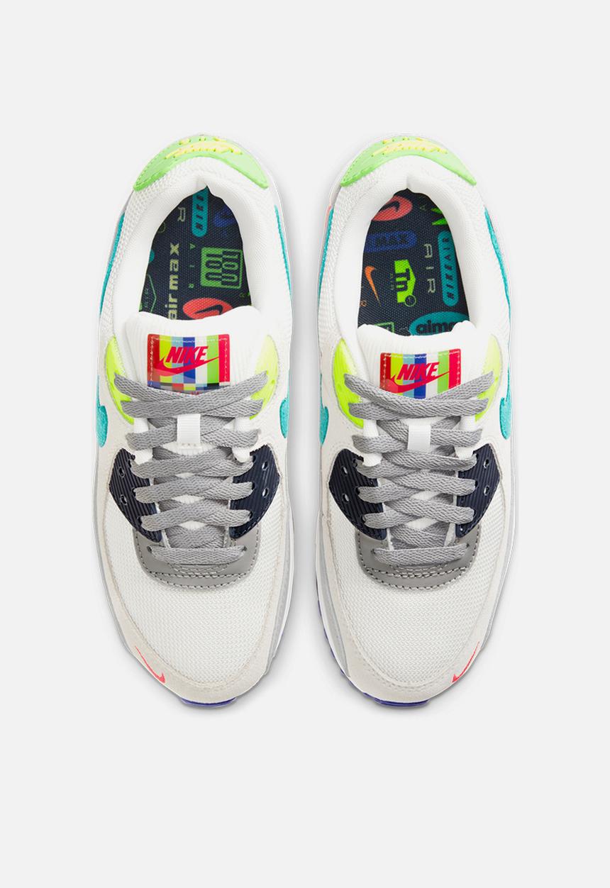 Nike - Air Max 90 SE - pearl grey/sport turq-summit white-black