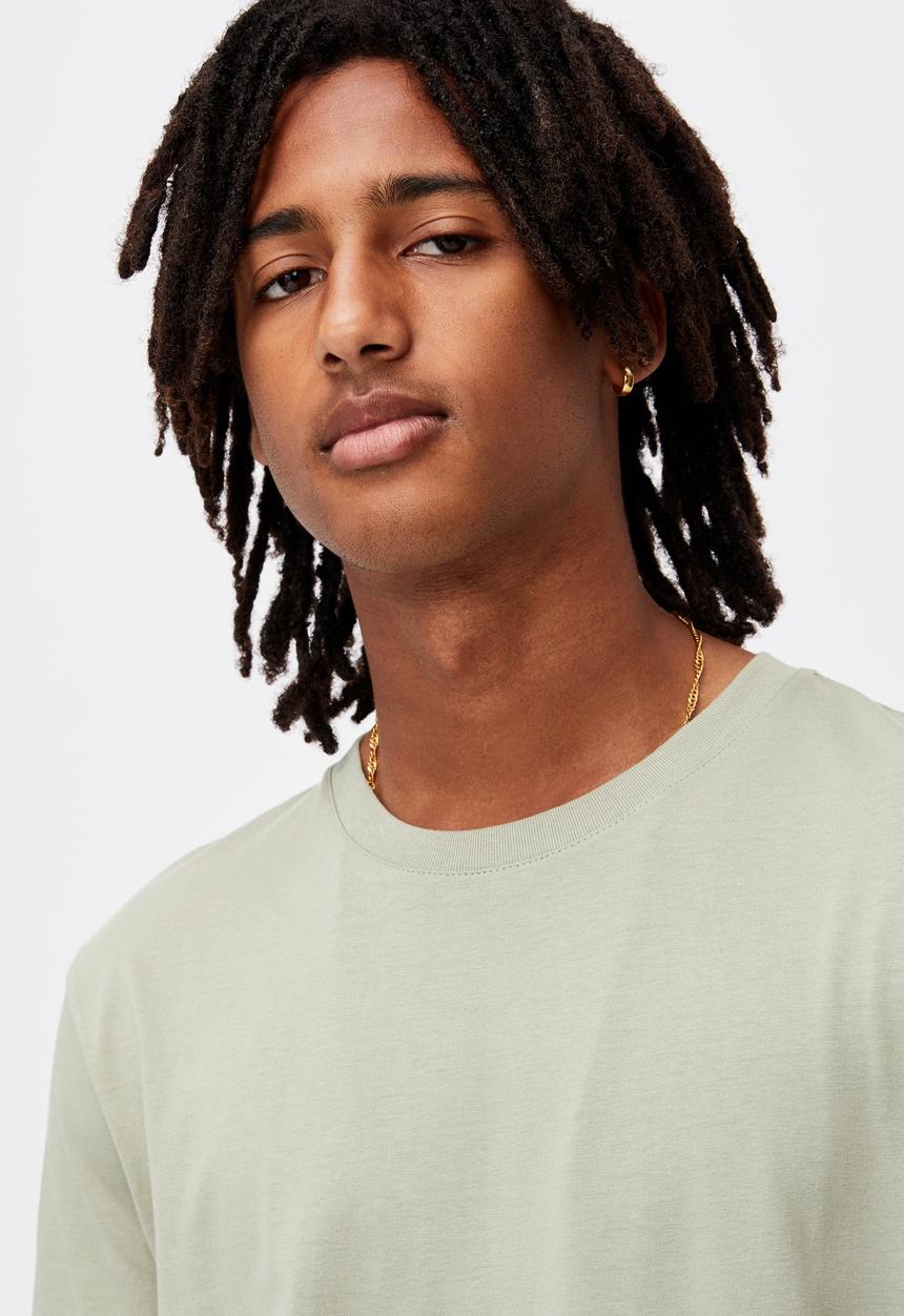 Factorie - Slim T-shirt - sage