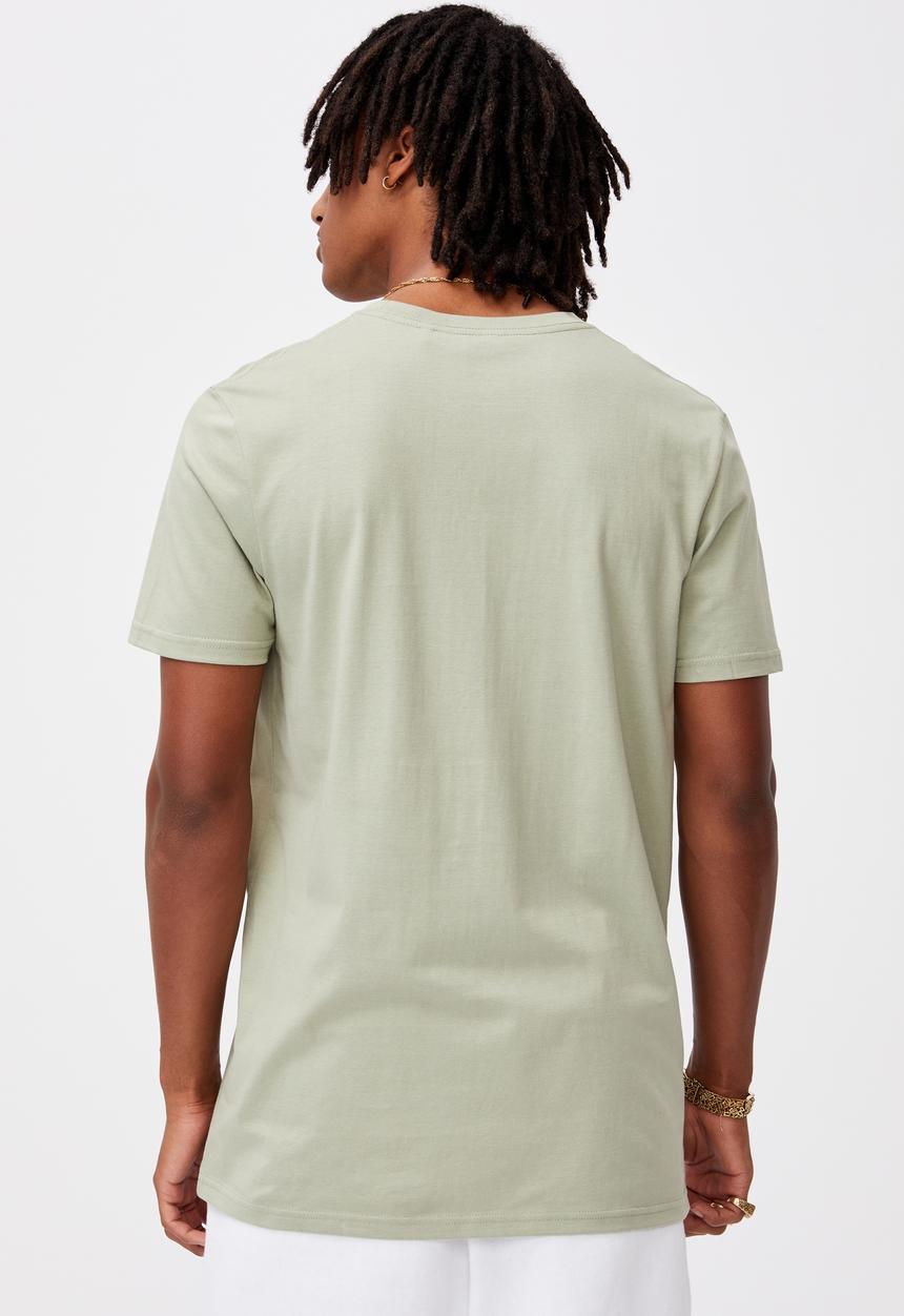 Factorie - Slim T-shirt - sage