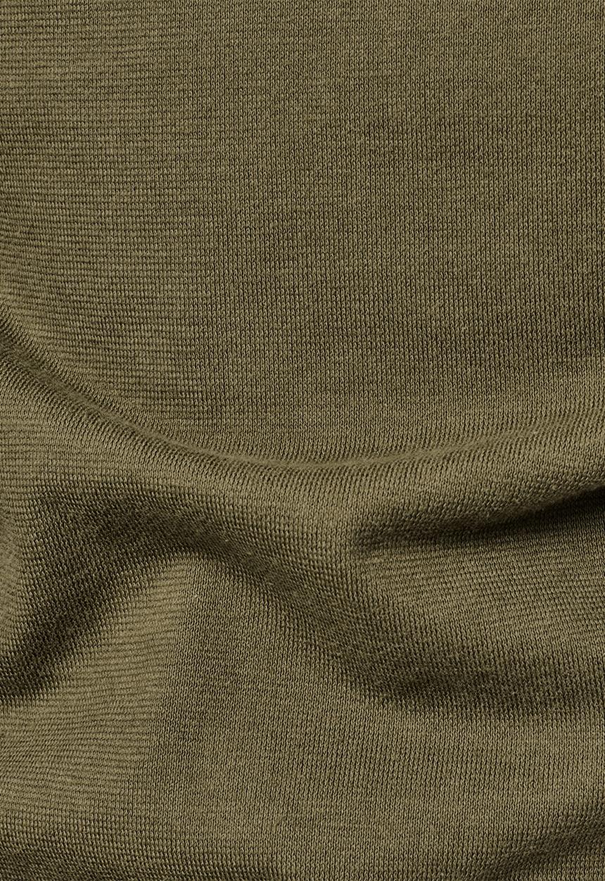 G-STAR - Korpaz mock r long sleeve tee - olive